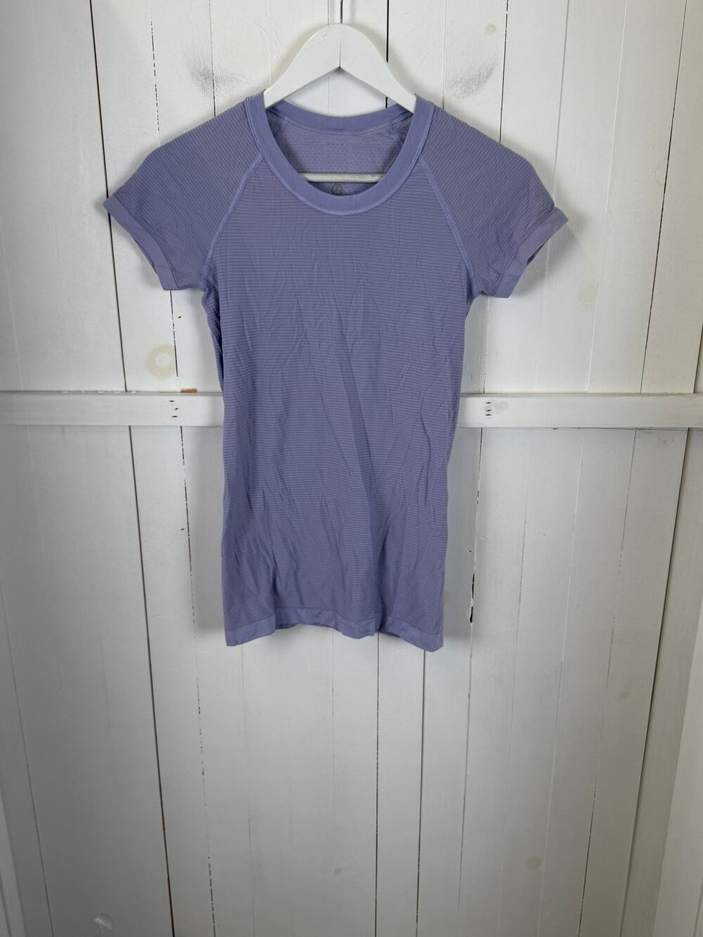 Lululemon Purple Activewear T-Shirt Women's Size S